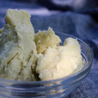 Shea butter, certified organic, fair trade, UNREFINED